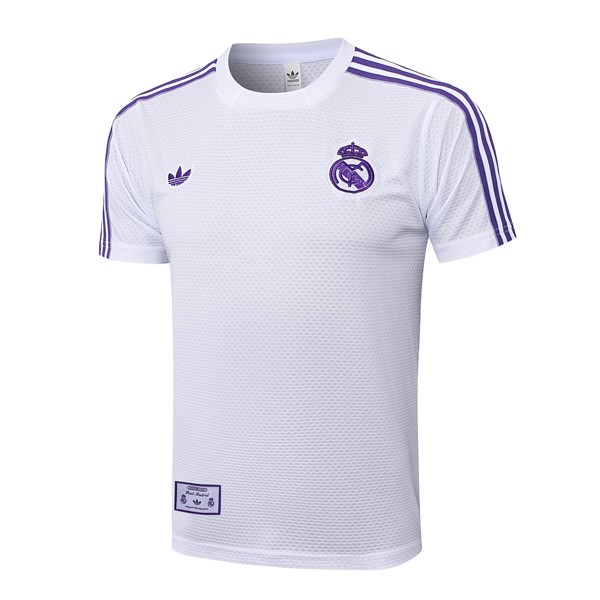 Camiseta Entrenamiento Real Madrid 2025-2026 Blanco 6 Camiseta Entrenamiento Real Madrid 2025-2026 Blanco 6